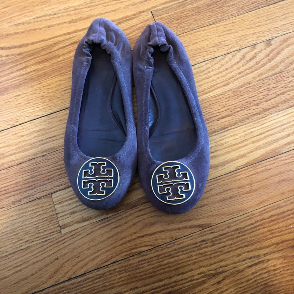 Purple Tory Burch Flats
